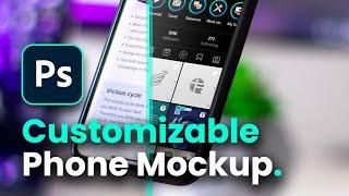 Create a Reusable Smartphone Mockup in Photoshop
