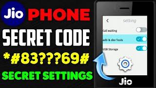 Jio Phone Secret Code Hidden Settings  New Secret Code in Jio Phone Hidden Features ADB Debugging