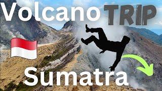 Amazing Volcano Hike Mt Sibayak + Ghost Village Mt Sinabung + Jungle Book Hotel Sumatra Indonesia