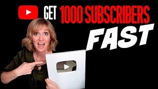 HOW TO GET 1000 SUBSCRIBERS ON YOUTUBE FAST  Tips for Growing a Small YouTube Channel