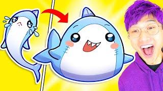 How THICC SHARK Became THICC FUNNY LANKYBOX ANIMATION