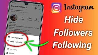 How to Hide Instagram Followers and following  Instagram पर Followers Hide कैसे करें Tips & Tricks