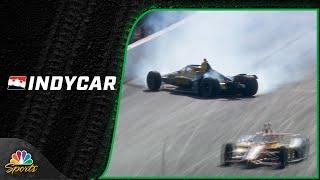 Colton Herta crashes on Lap 86 of 2024 Indy 500 but returns to race laps later  Motorsports on NBC