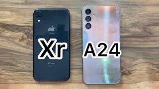 Samsung Galaxy A24 vs iPhone Xr