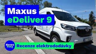 Elektrická dodávka Maxus eDeliver 9 v týdenním testu Electro Dad # 389