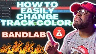 HOW TO CHANGE TRACK COLOR IN BANDLAB APP FOR ORGANIZATION