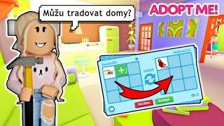 Postavila jsem DŮM a pak ho VYTRADOVALA Roblox Adopt Me