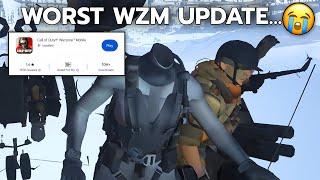 NEW UPDATE DESTROYS WARZONE MOBILE Its literally unplayable..