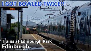 Trains at Edinburgh Park - June 2024