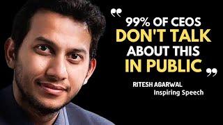 Ritesh Agarwal OYO Motivational Speech Every Indian needs to hear this  Best English Speech 2023