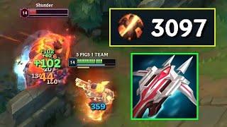 Can Zeri kill 5000 HP Mundo?