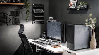 Productive Home Office & Desk Setup Tour 2023  Minimal & Cozy