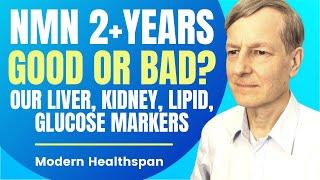 NMN 2+ Years Good Or Bad? Our Liver Kidney Lipid & Glucose Markers  Review By Modern Healthspan