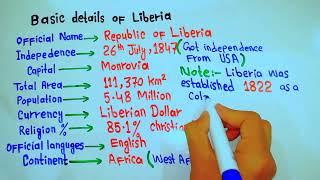 10 things about Republic of Liberia  5min Knowledge