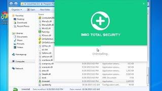 How to completely removeuninstall 360 Total Security