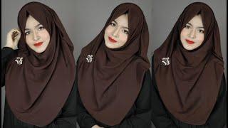 How I wear Short Chiffon Hijab with Full Chest & Back Coverage