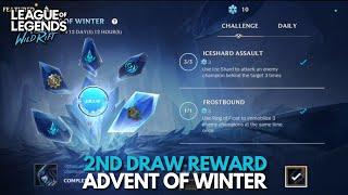 2nd Draw Reward  Advent of Winter  Wild Rift