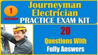 Journeyman Electrician Practice Test 20 Questions With Fully Answers