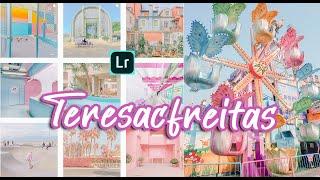 PASTEL PRESETHow to edit like TERESA FREITAS  lightroom presets tutorial