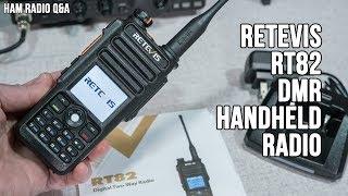 Retevis RT82 DMR Dual Band Handheld Radio Review - Ham Radio Q&A