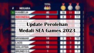 INDONESIA JUARA Update Klasemen Perolehan Medali Seagames 2023 Kamboja