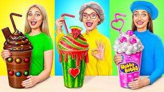 Ich vs Oma Kochen Grimace Shake Challenge  Lustige Momente von Multi DO Challenge