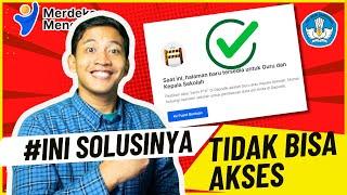 SOLUSI tidak bisa akses pengelolaan kinerja di PMM