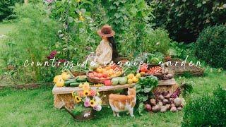 #121  One year of growing a Vegetable Garden in my backyard  Satisfying Harvest  Countryside Life