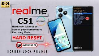 Realme C51 One Click to Reset Forgotten Screen Password Face Lock Fingerprint and Pattern 
