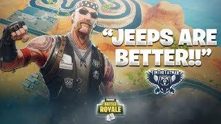 JEEPS OR A TESLA? ft. Nickmercs DrLupo & SypherPK  Fortnite Battle Royale Highlights #119