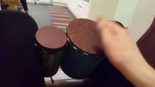 Diy bongo drums