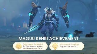 Maguu Kenki Puppet Show-Off & Hidden Achievement Taunting Maguu Kenki