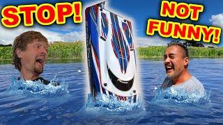 DONT do this to your new RC Speed Boat