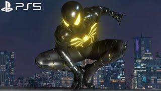 Spider-Man Remastered PS5 - Anti Ock Suit Free Roam Gameplay 4K 60FPS Performance RT