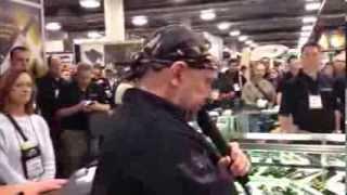 SurvivorMan at ShotShow 2014