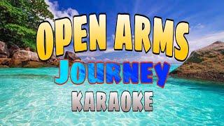 Open Arms - Journey KARAOKE