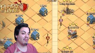 TEK BAŞIMA TÜM KLAN SAVAŞI LİGİNİ BİTİRDİM Clash of Clans