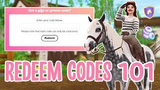 How to REDEEM a code in Star Stable Mobile & PC FREE Star Coins Star Rider Pets Clothes Tack...