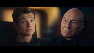 Star Trek Picard 3x6 Picard and His Son Jack Crusher Talk Emotional Scene