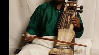 How to play Sarangi  How to play Gamak and Mid  on Sarangi  Sarangi lesson 