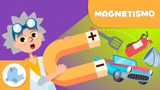 MAGNETISMO para niños  ¿Qué son los imanes?  Ciencias para niños