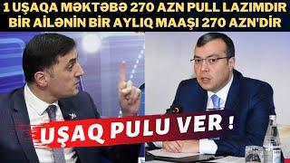 TECİLİ Kasıb Ailə Necə Alsın ? Məktəbə Uşaqı Yollamaq Üçün 270 Azn Pull Lazımdır Tural Abbaslı