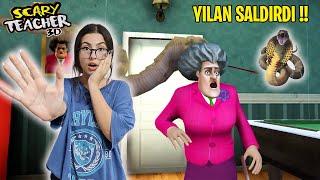 SCARY TEACHER KORKUNÇ ÖĞRETMENE BÜYÜK ŞAKA  YILAN SALDIRDI  YENİ BÖLÜM EYLÜL LAL