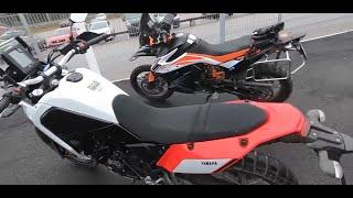 Yamaha Tenere T700 vs KTM 790 Adv R - Testride back to back