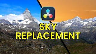 Sky replacement in Davinci Resolve 17 using Chroma Keyer