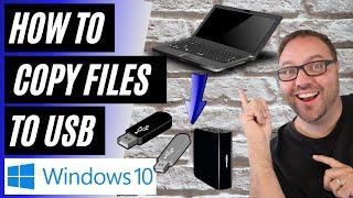 How to Copy Files to a Flash Drive Thumb Drive or External Hard Drive  Windows 10