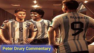 Goosebumps Peter Drury Full Commentary on Argentina vs croatia World cup 2022