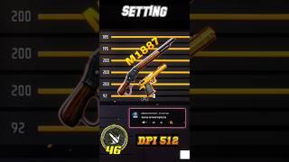 Free Fire Headshot setting 2024  Best Sensitivity Settings ️ Sensitivity + Hud Settings Free Fire