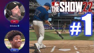 PLAYING WITH GABE IN NEW CO-OP MODE  MLB The Show 22  Co-Op #1