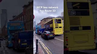 Manchester Bee network bus route 33 to Worsley #bus #buses #manchester #busspotting